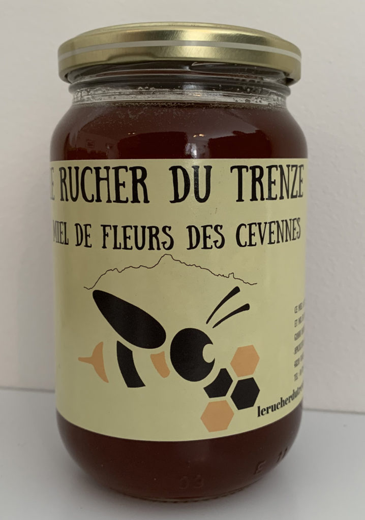 Miel des Cévennes fleurs des Cévennes, le rucher du trenze du miel produit en Cévennes (Lozère)